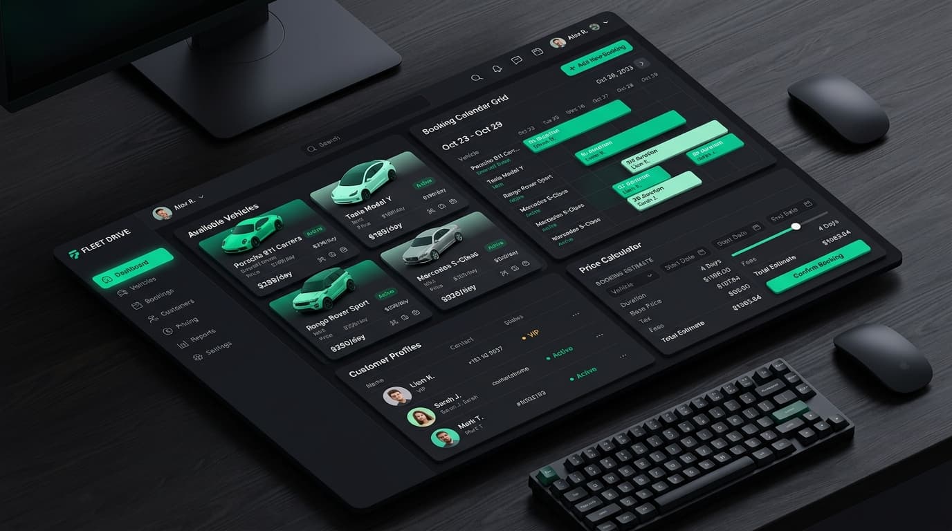 Vehicle Rental Management System